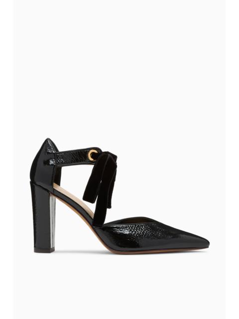 Corinna Eyelet Detail High Heel