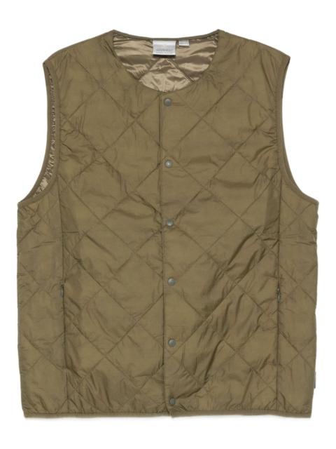 quilted gilet