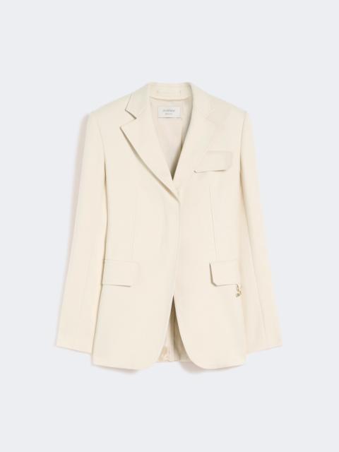 Gabardine blazer - VANILLA