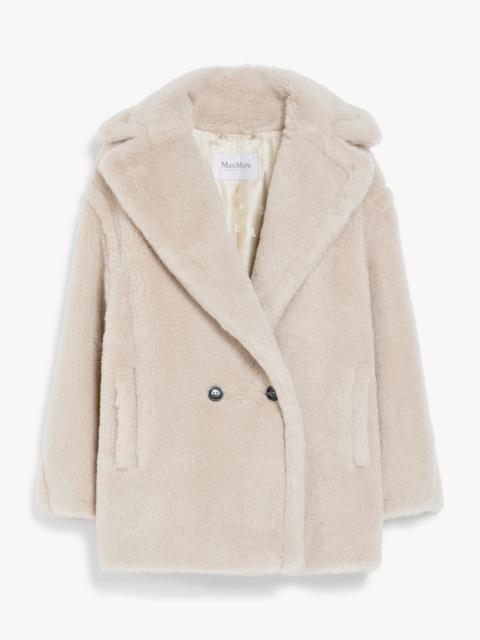 OLGA Short Teddy Bear Icon Coat in alpaca and wool