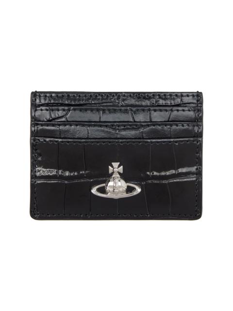 Black Flat Card Holder
