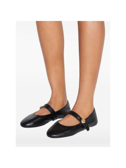 strap detail flat shoes