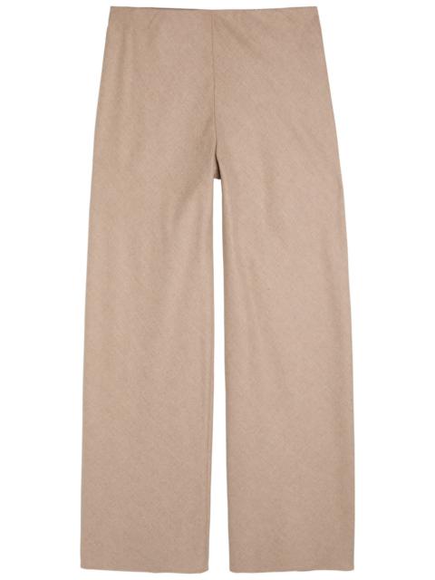 Vince Wide-leg Wool-blend Trousers