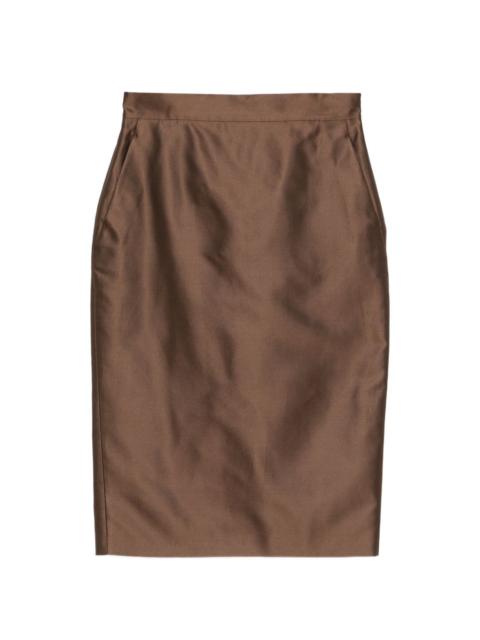 Tegoista pocket midi skirt
