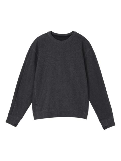 Nike Yoga Solid Color Round Neck Casual Pullover Sports Sweatshirt Men's Black CU6246-010