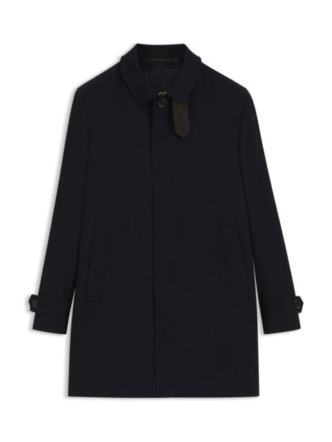 RELAXED-FIT WATER-REPELLENT COAT IN WOOL