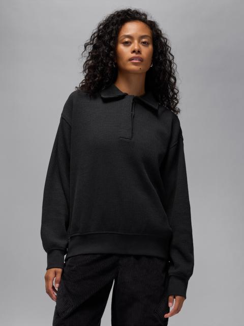 Jordan Flight Women's Long-Sleeve Waffle Top