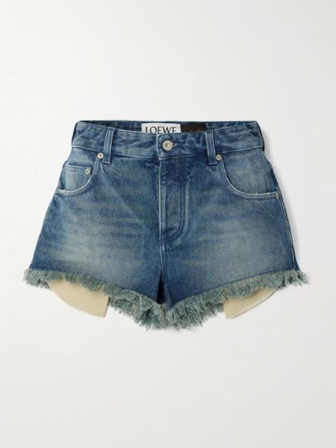 + Paula's Ibiza Fringed Denim Shorts