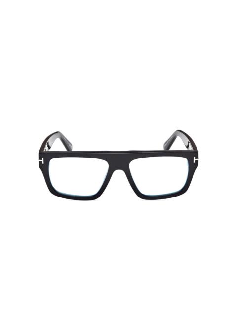 square-frame glasses