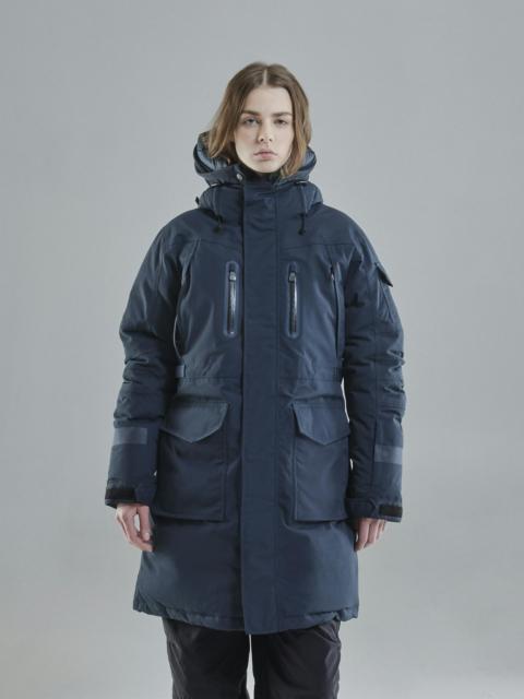 Jökla Arctic professional vegan parka with hood trim