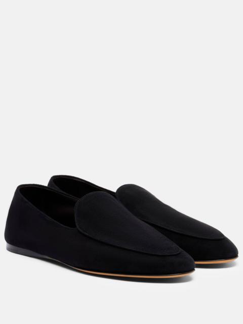 Awar suede loafers