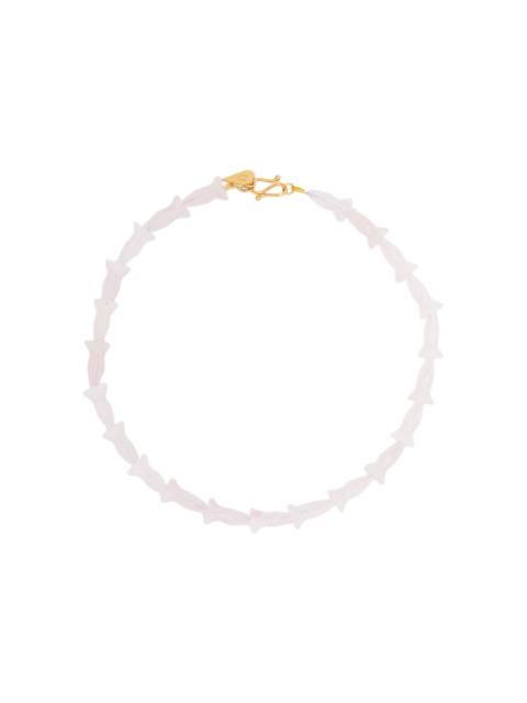 gemstone-flowers necklace