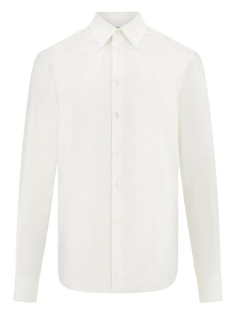 F-embroidered shirt
