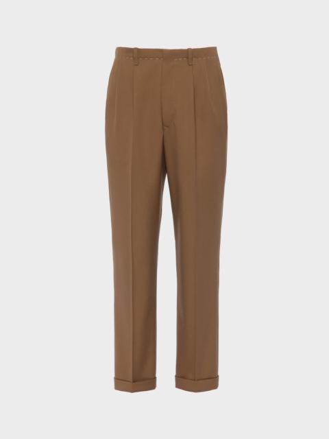 Wool tailored trousers