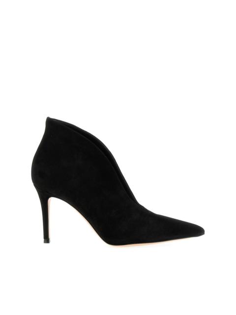 Black Suede 85 Vamp boots