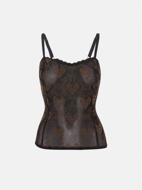 SCARLETT CORSET TOP BLACK