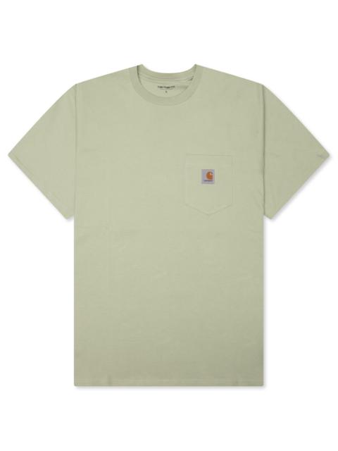 POCKET S/S T-SHIRT - PALE OLIVE
