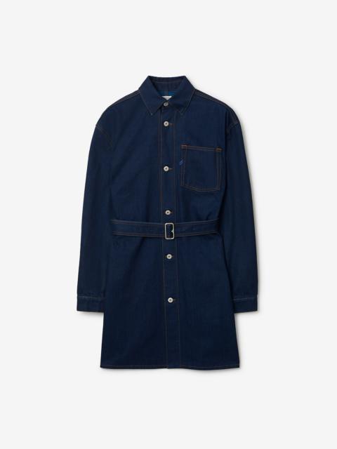 Japanese Denim Shirt Dress