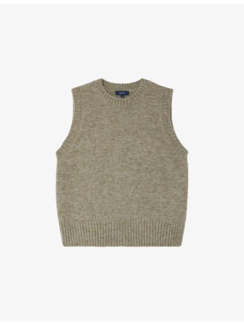 Namaste Round-Neck Knitted Vest