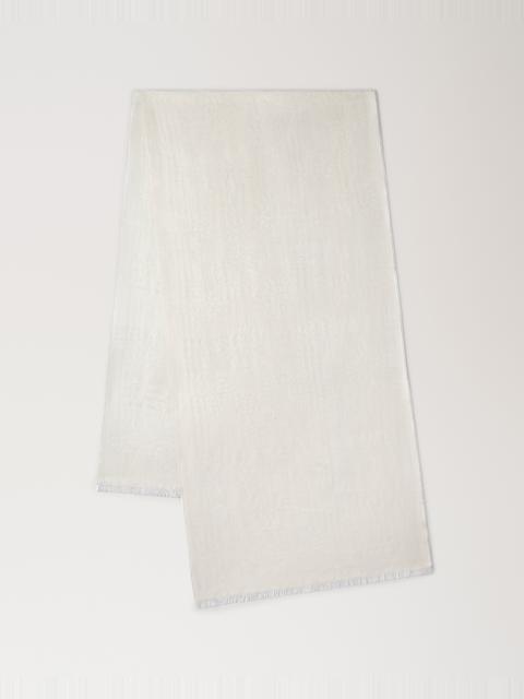 Heritage Check & Tree Scarf
Cream Wool Blend