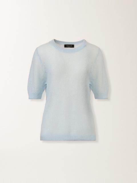 Mohair sweater with sequins