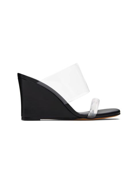 SSENSE Exclusive Black Olympia Wedge Heeled Sandals
