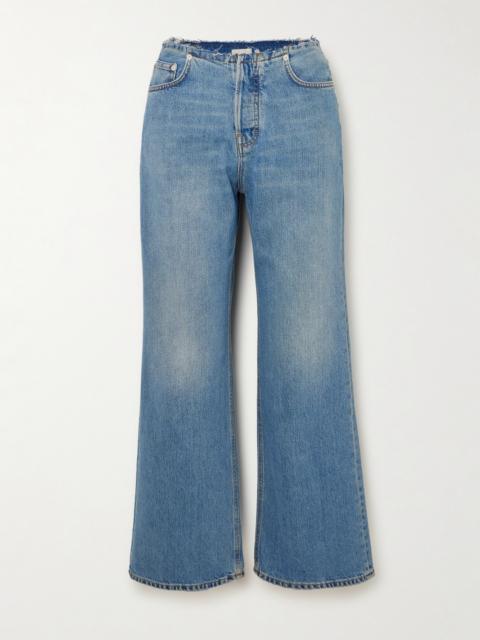 Korea Wb Distressed Boyfriend Jeans