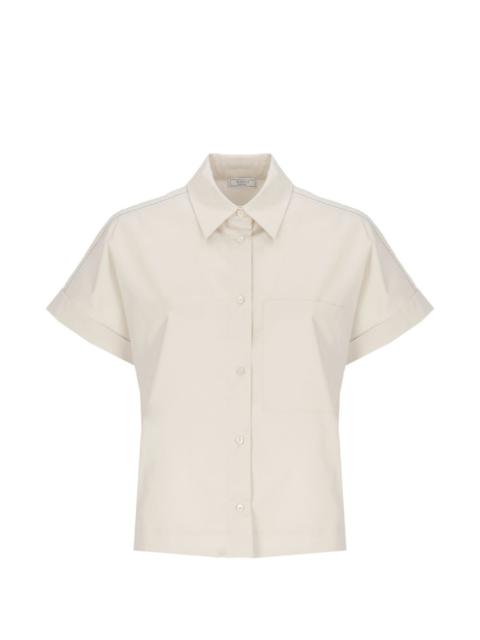 patch-pocket short-sleeve shirt