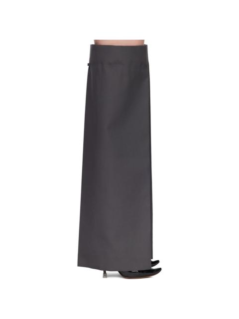 Gray Logo Patch Gaiters