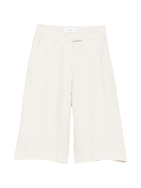 Lardini Wide-leg Tailored Shorts