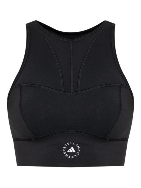 halterneck sports bra