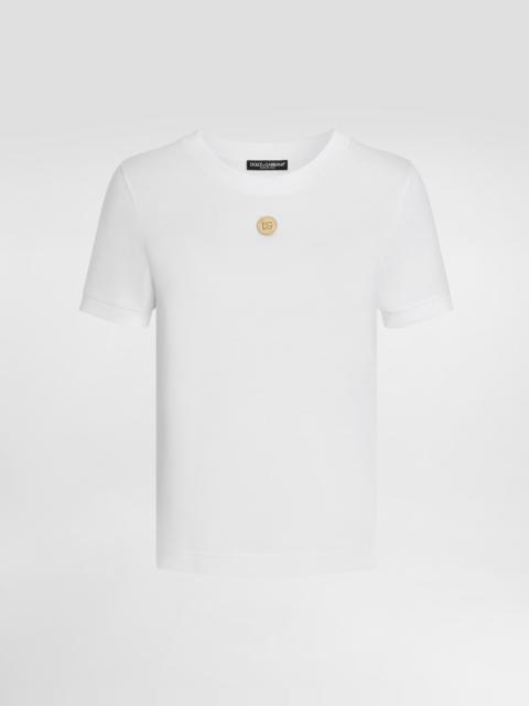 Cotton t-shirt with medal