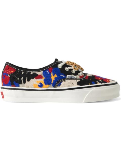 Vans Premium Authentic Needlework White Red Blue