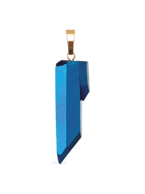 quartz-stone pendant