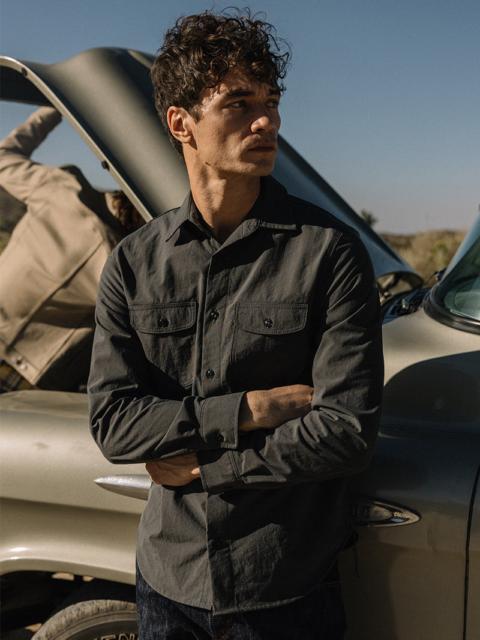 The Brace Shirt Oxford Water Repellent - Granite