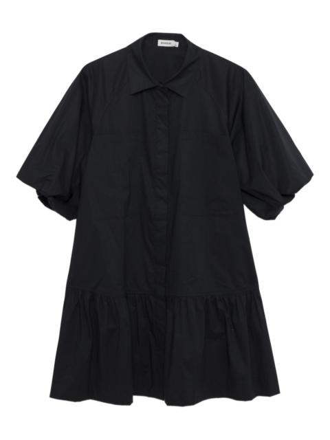 Crissy button-fastening mini dress