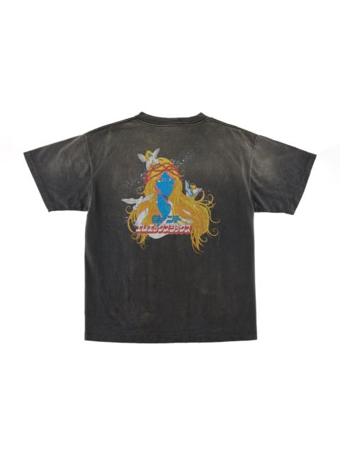 Saint Mxxxxxx Face T-Shirt Vintage Black