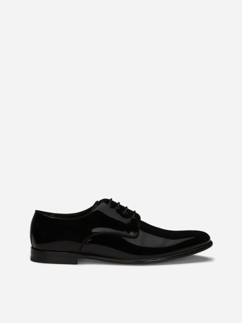 Calfskin derby shoes