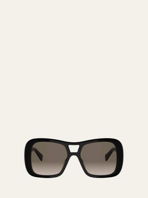 Triomphe Navigator Acetate Sunglasses