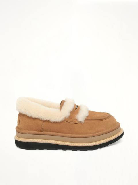 UGG sacai Loafer in Chestnut