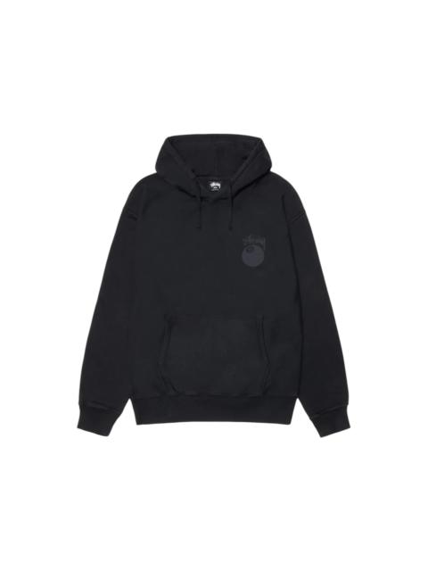 Stussy 8 Ball Pigment Dyed Hoodie Black