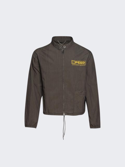 Vintage Style Sportswear Jacket Walnut