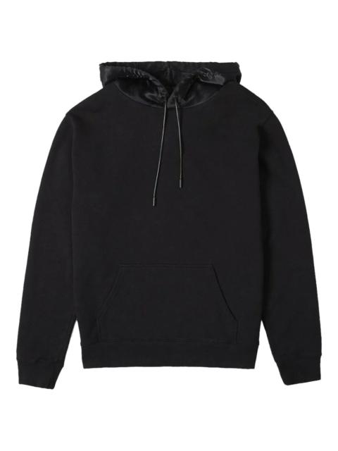 silk-lined hoodie