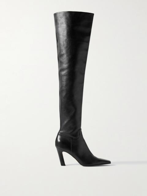 Marfa Leather Over-the-knee Boots
