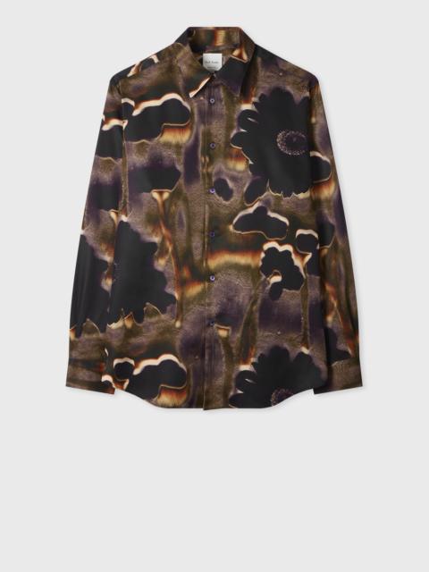 'Field Flowers' Print Lyocell Shirt