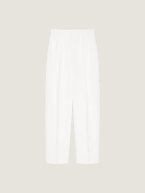 DOUBLE PLEAT PANTS IN WOOL