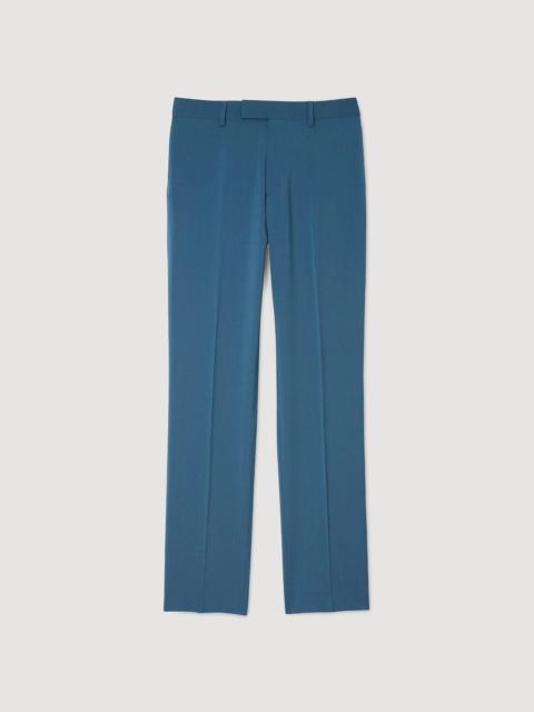 WOOL SUIT TROUSERS