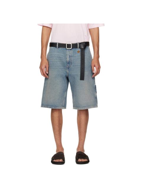 Blue Hammer Denim Shorts