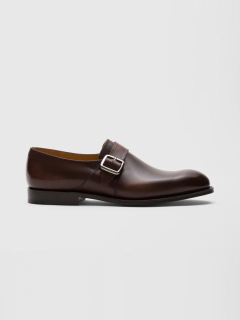 Bleached Calfskin Monk Strap