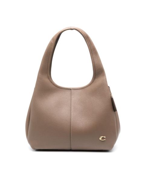Lana pebbled-leather tote bag